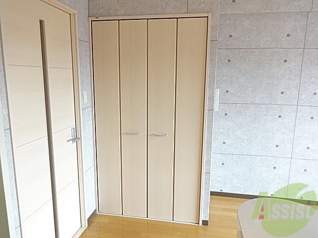 収納　お洋服収納があるのってとっても助かりますよね。