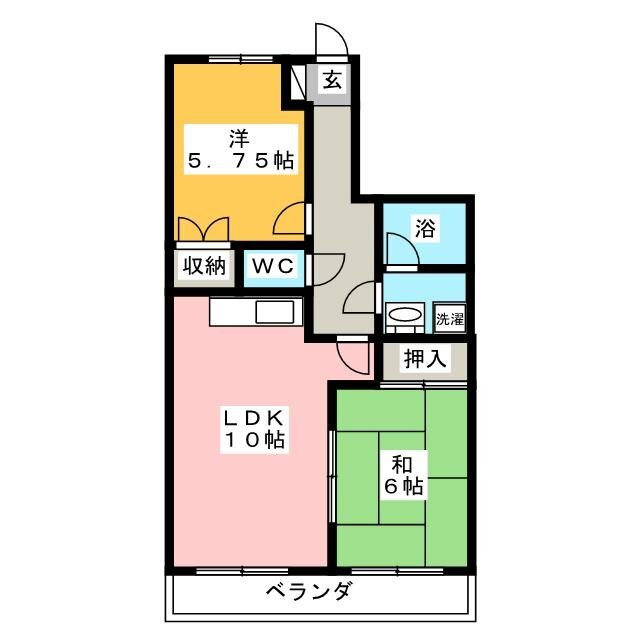 メジャーモ広町IIの間取り写真