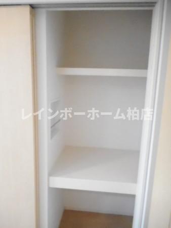 収納　十分な収納スペースがあります