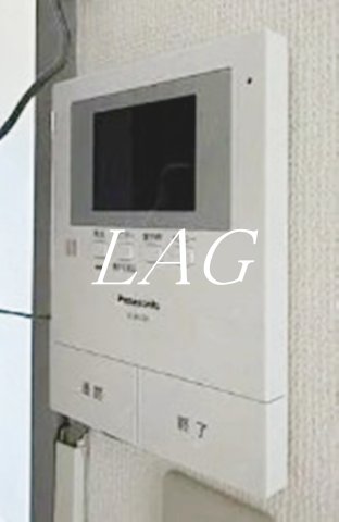 セキュリティ　モニター付きインターフォンです。