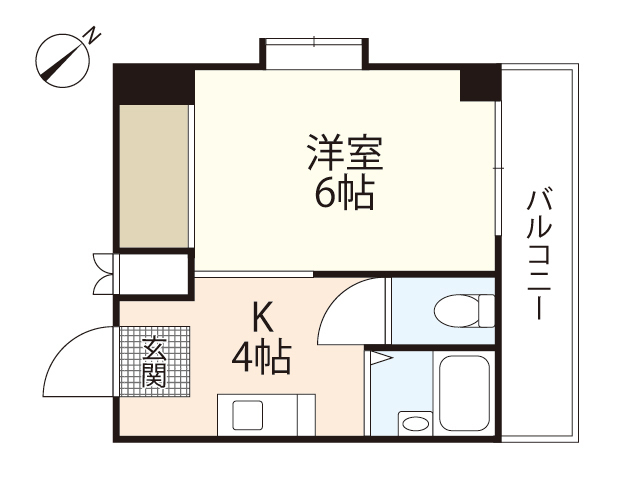 キャピタル祇園の間取り写真