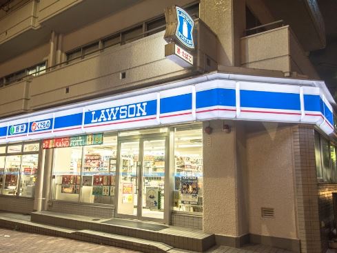 コンビニ　ローソン 永代橋店（コンビニ）まで170m