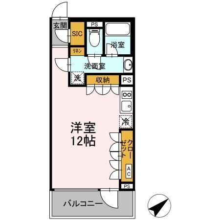 ライフパティオ菊名の間取り写真