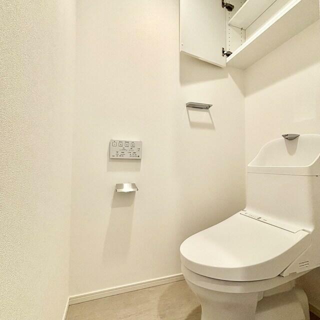 パークアクシス五反田スカイタワー 部屋番号:406のトイレ写真