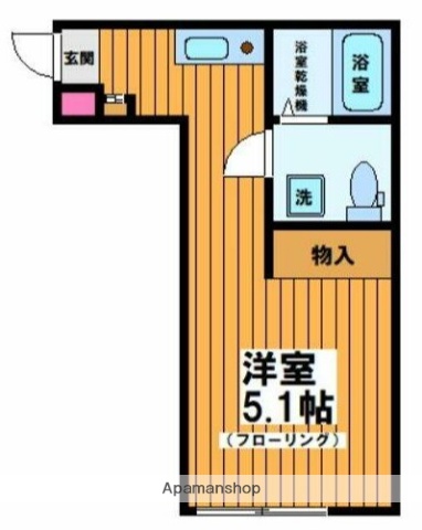 京王線 代田橋駅 徒歩9分 3階建 築3年の間取り写真