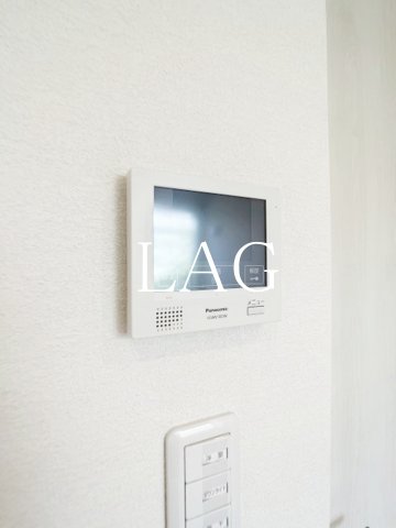 セキュリティ　モニター付きインターホンです。