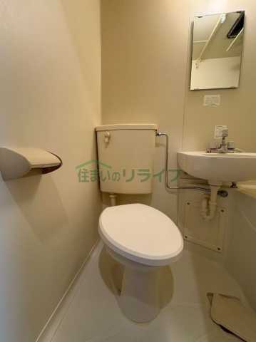 トイレ　※参考写真です。同じ間取りの別部屋になります。