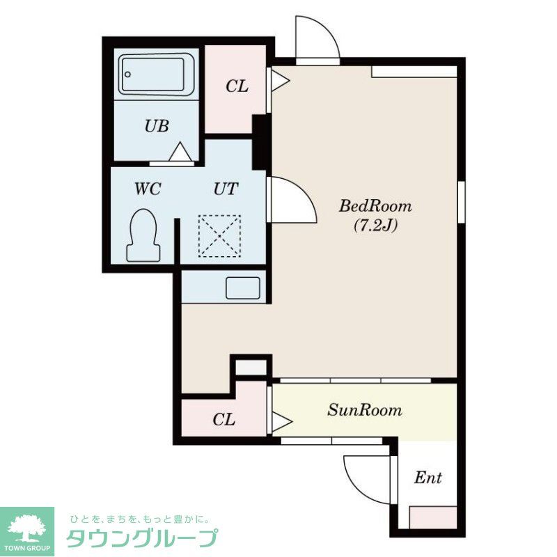 ミルエムの間取り写真