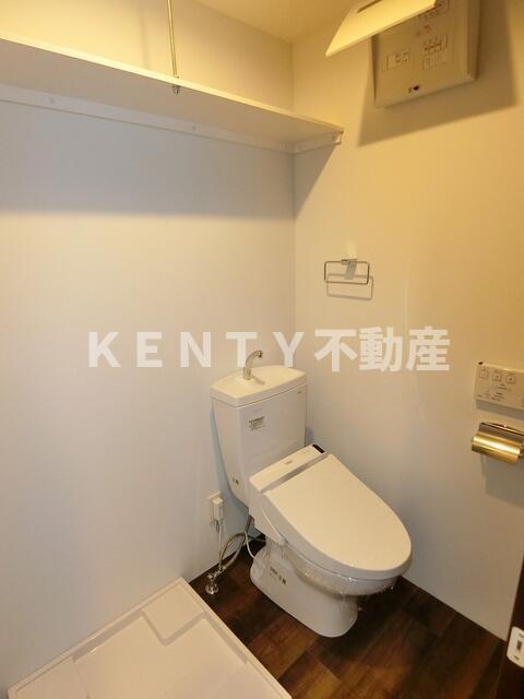 トイレ　ゆったりとした空間のトイレです