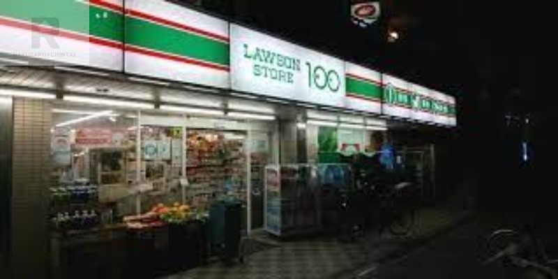 コンビニ　ローソンストア100東淀川豊新店（コンビニ）まで397m