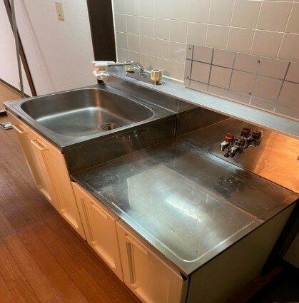 日暮里・舎人ライナー 高野駅 徒歩13分 2階建 築36年のキッチン写真