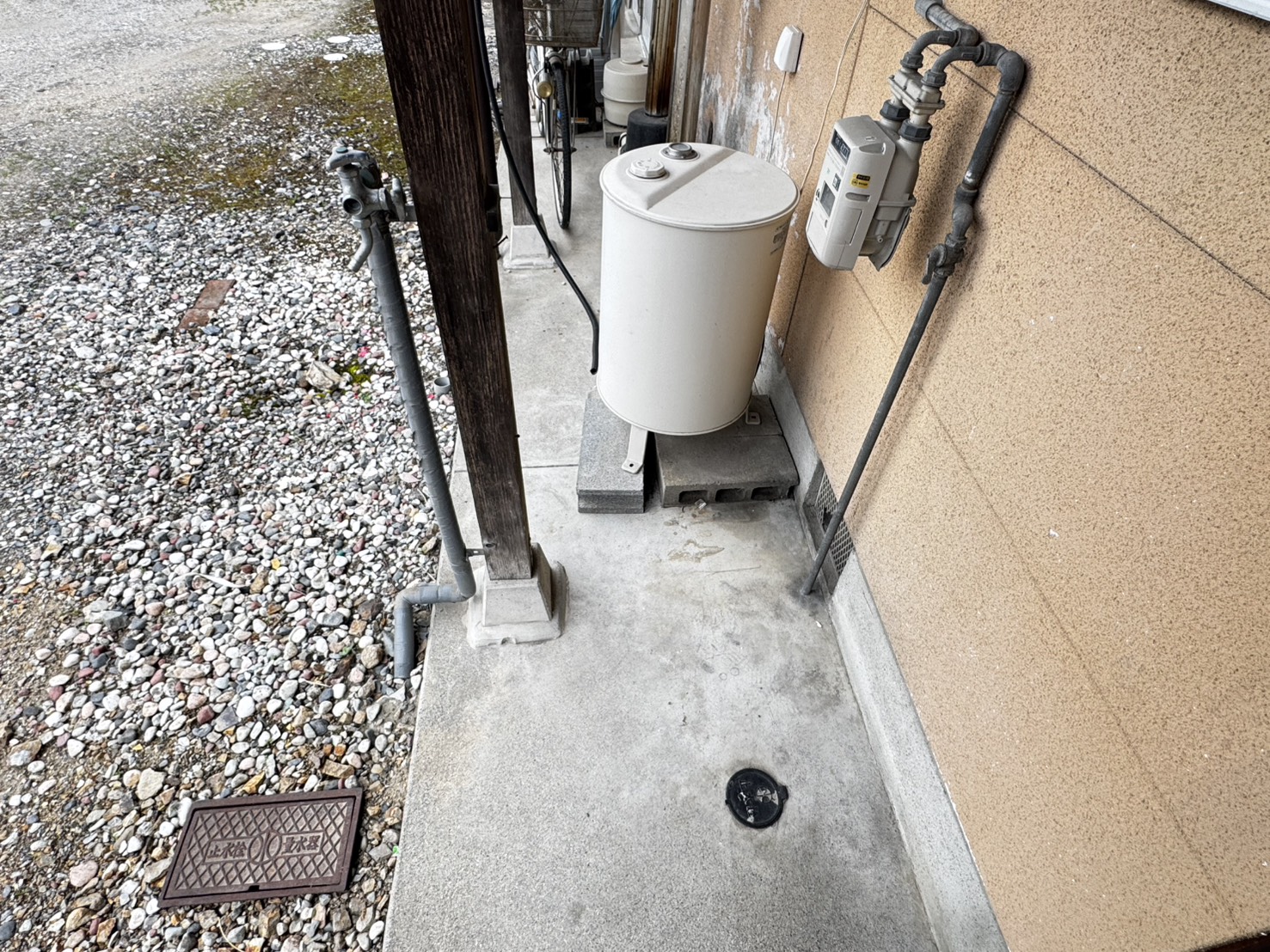 徳田荘の玄関写真