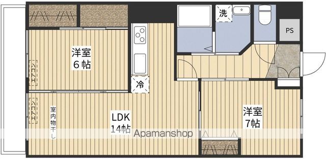 桜井マンションの間取り写真