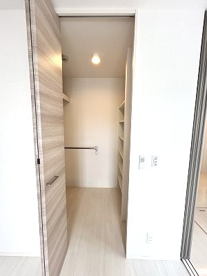 収納　写真はA201号室です（参考）