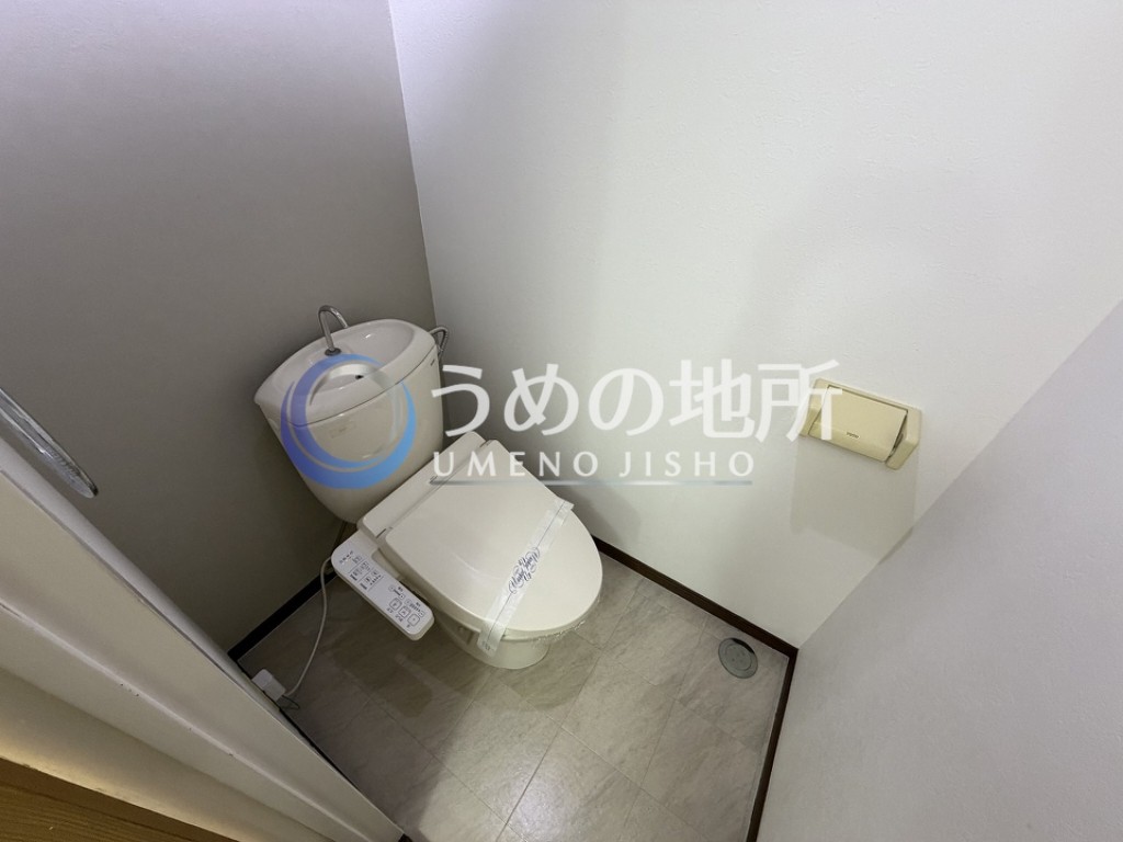 ＪＲ久大本線 久留米高校前駅 徒歩14分 7階建 築38年のトイレ写真
