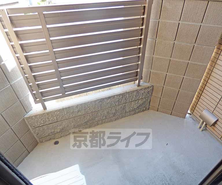 バルコニー　日当たり良好です。