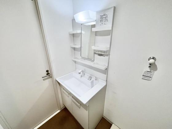 洗面設備　※他号室の画像です
