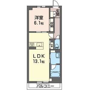 プレミアスの間取り写真