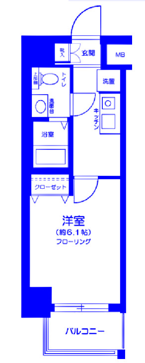 リクレイシア八丁畷の間取り写真