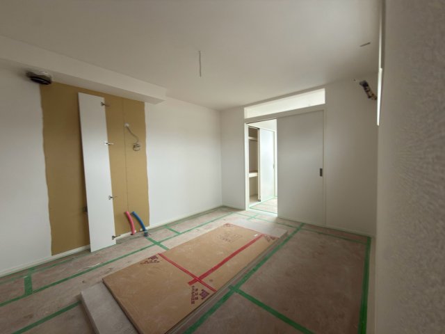 居室・リビング　建築中のお写真になります。※現状優先