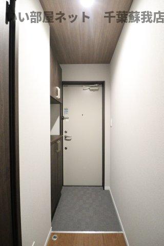 玄関　収納もある玄関です