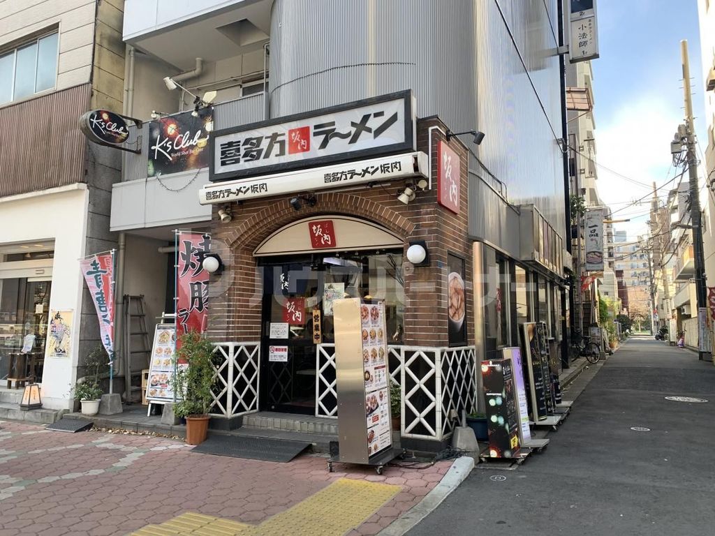 飲食店　喜多方ラーメン坂内亀戸店（飲食店）まで650m