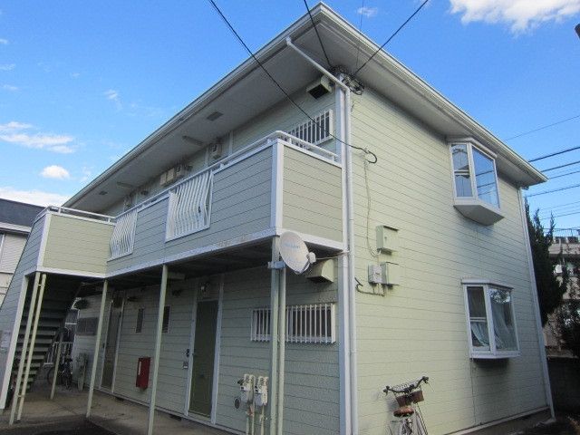 建物外観　★緑を基調としたきれいな外観です★