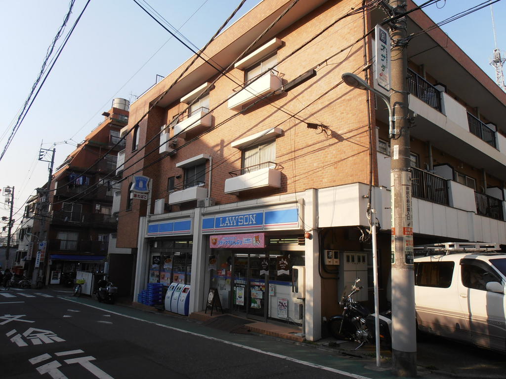 コンビニ　ローソン不動前店（コンビニ）まで117m