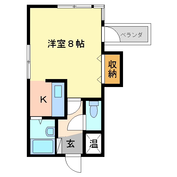 ファミリーアサイの間取り