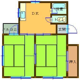 エクステンドスバルの間取り