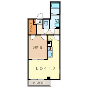 川口市元郷のマンションの間取り