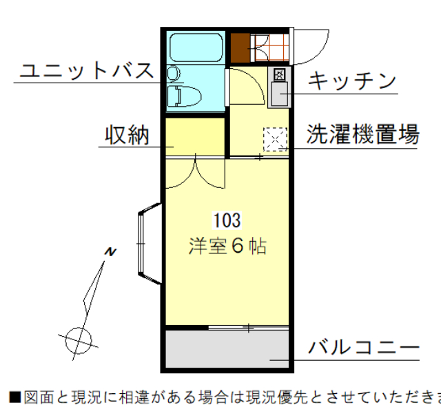 サニープレイスＳの間取り