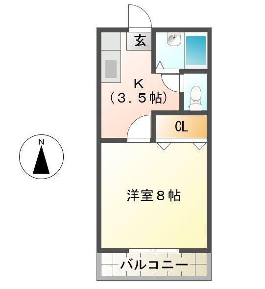 カーレジIの間取り