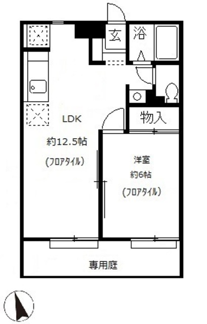 グリーンパーク鳴海の間取り