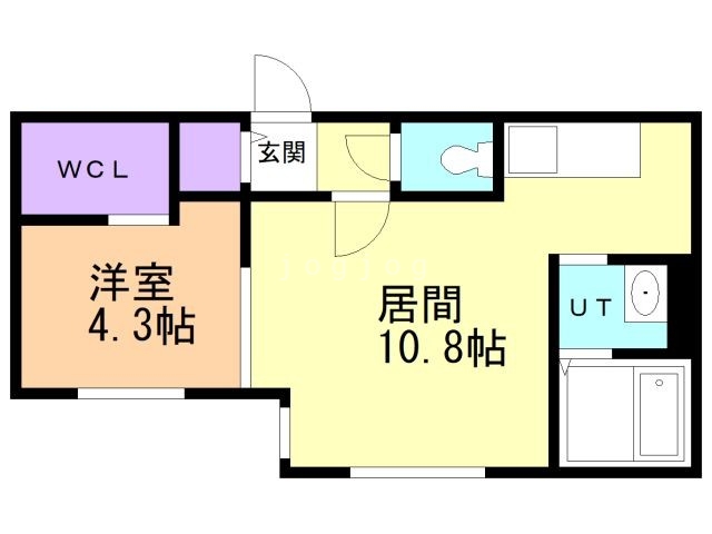 Ｐａｔｉｏ北１９（北１９東１９ＭＳ）の間取り