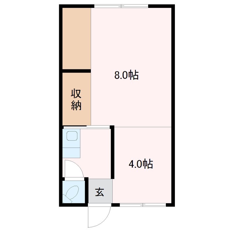 石井荘の間取り