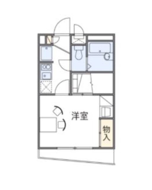 神戸市垂水区清水通のマンションの間取り