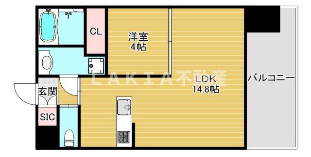 プレジオ大正の間取り