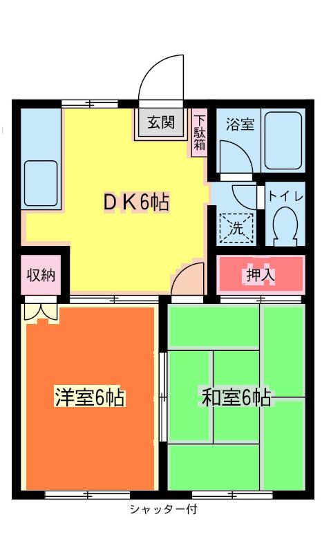 レスぺ文京Ａ棟の間取り