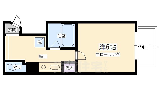 リバティ大和大路の間取り