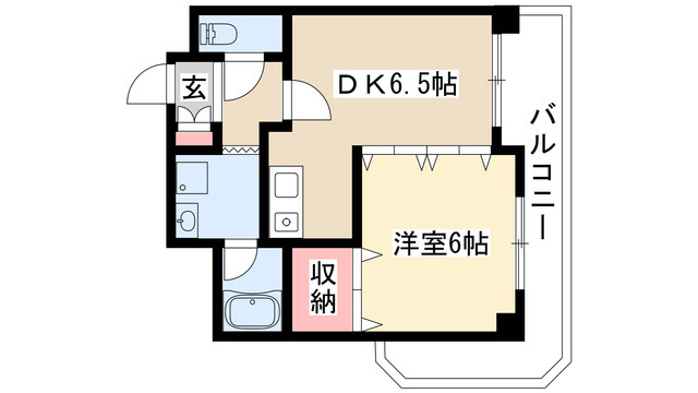 エミネンス石川橋の間取り