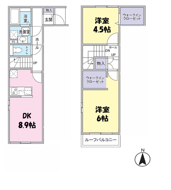 グランジュールの間取り