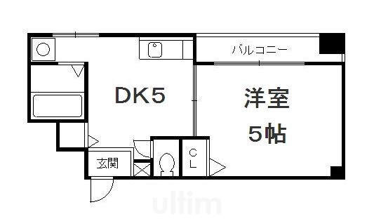 プロスペクト河原町五条の間取り