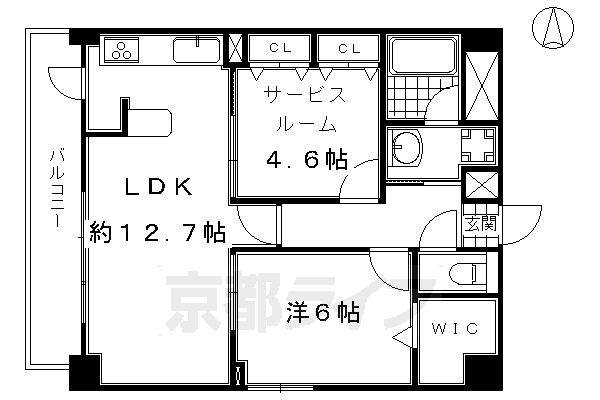 Ｐｉａｎｕｒａ柳馬場の間取り