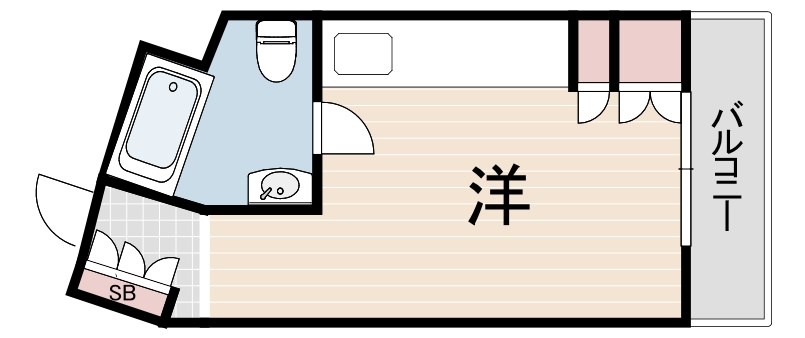 エルーテの間取り