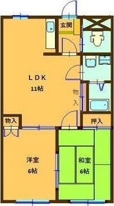 エスコーポドルチェの間取り