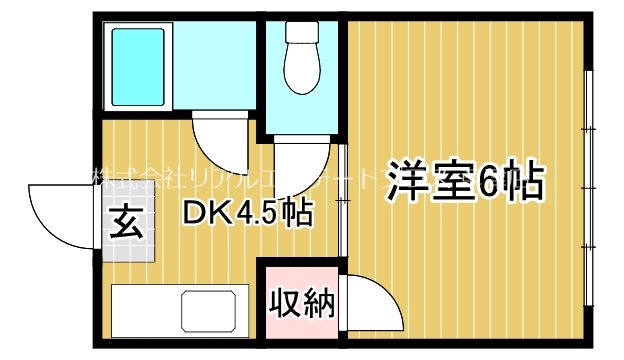 森江マンションの間取り