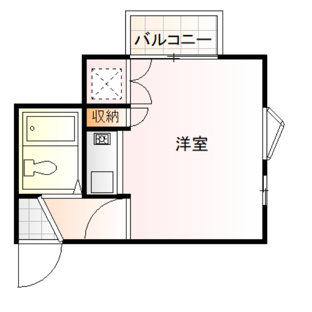 ハイツマルイの間取り