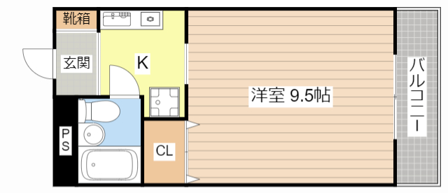 甲賀市水口町名坂のマンションの間取り