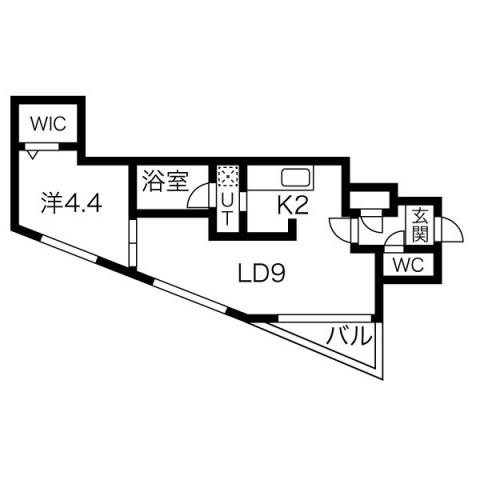 FINO中島公園IIの間取り